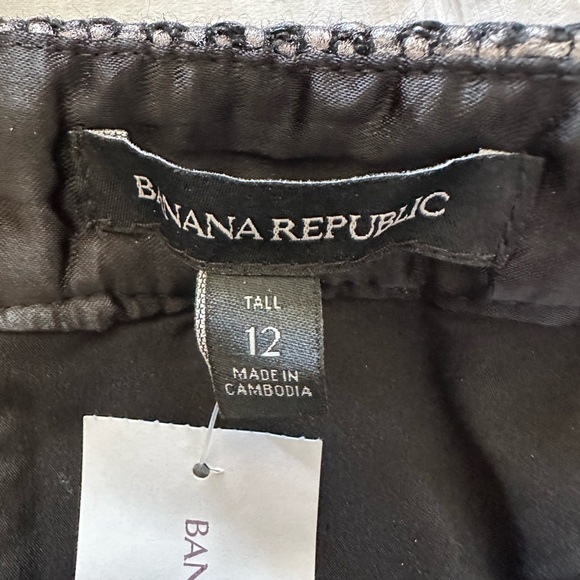 NWTs Banana Republic Metallic Tweed Pencil Skirt- Size 12 Tall - Picture 6 of 12